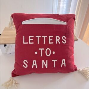 Letters to Santa Pillow